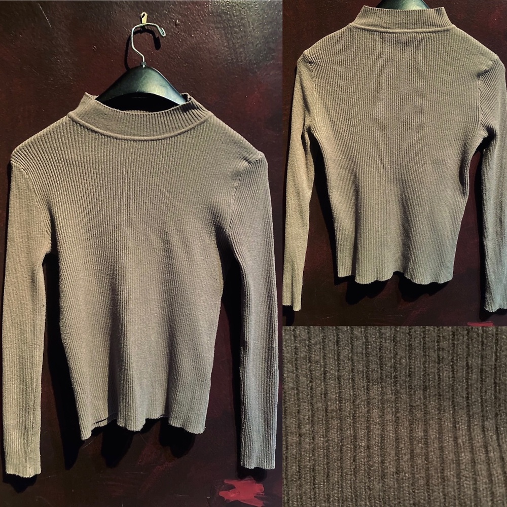 Dazy Ribbed Knit Sweater
